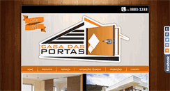 Desktop Screenshot of casadasportas.nae.com.br